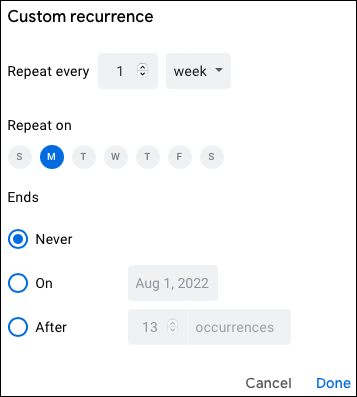 customrepeat-googlecalendarfocustime