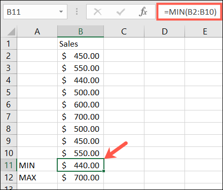 minmax-excelbasicfunctions