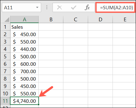 sum-excelbasicfunctions