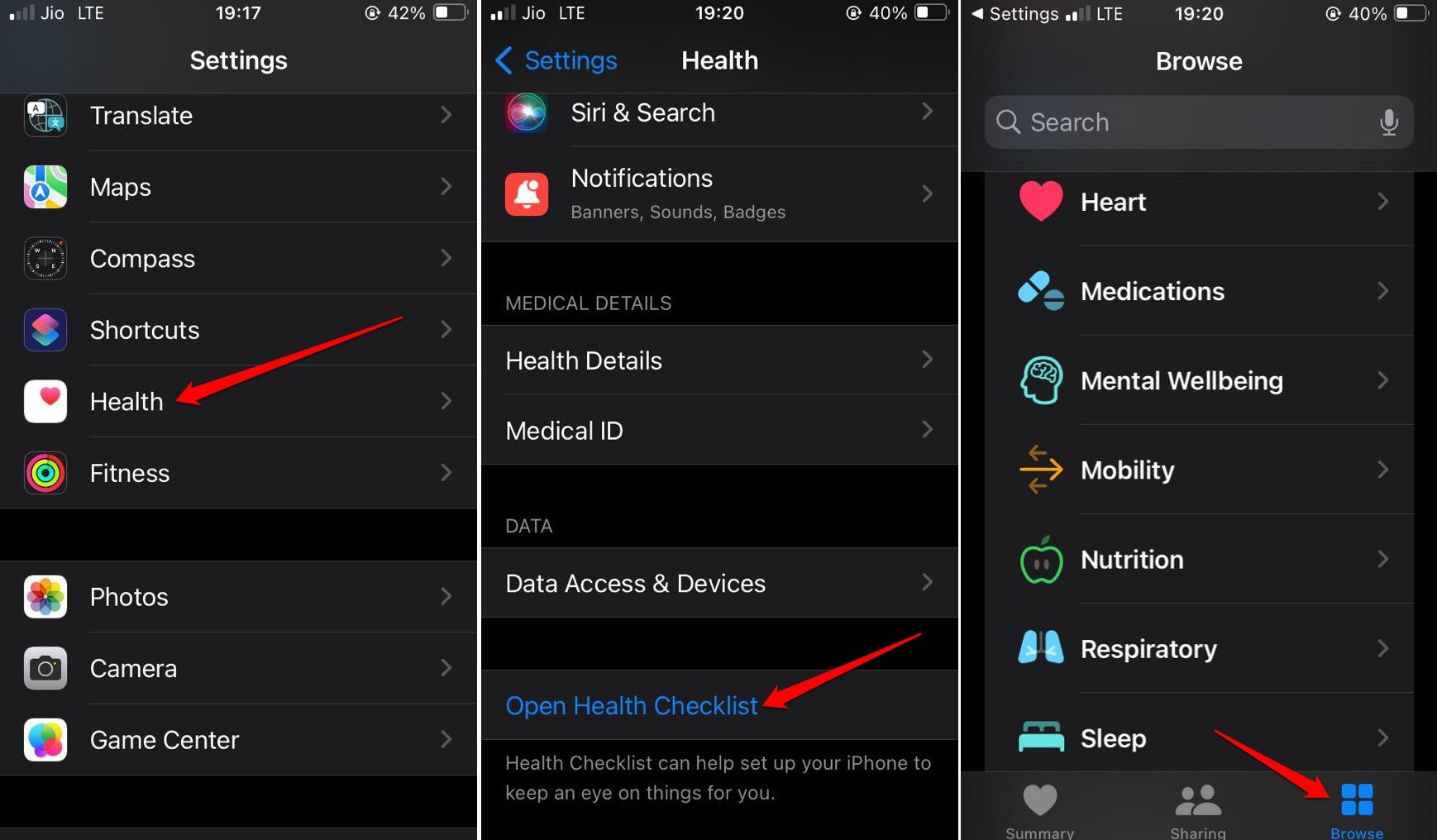 ios-open-health-checklist