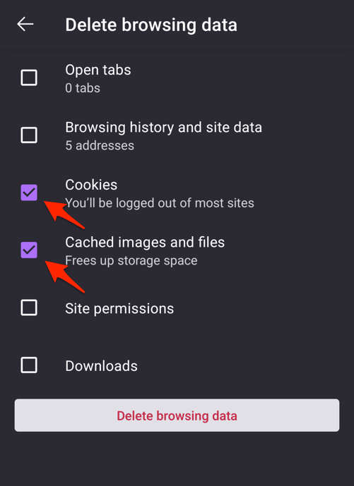 delete_cookies_and_cached_image_files_from_firefox_android