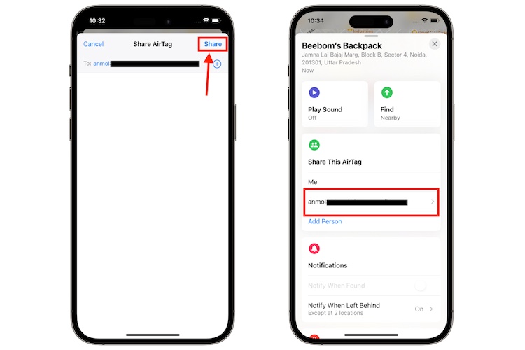 share-airtag-in-ios-17